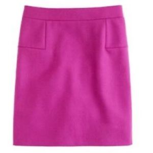 J. Crew thick wool skirt